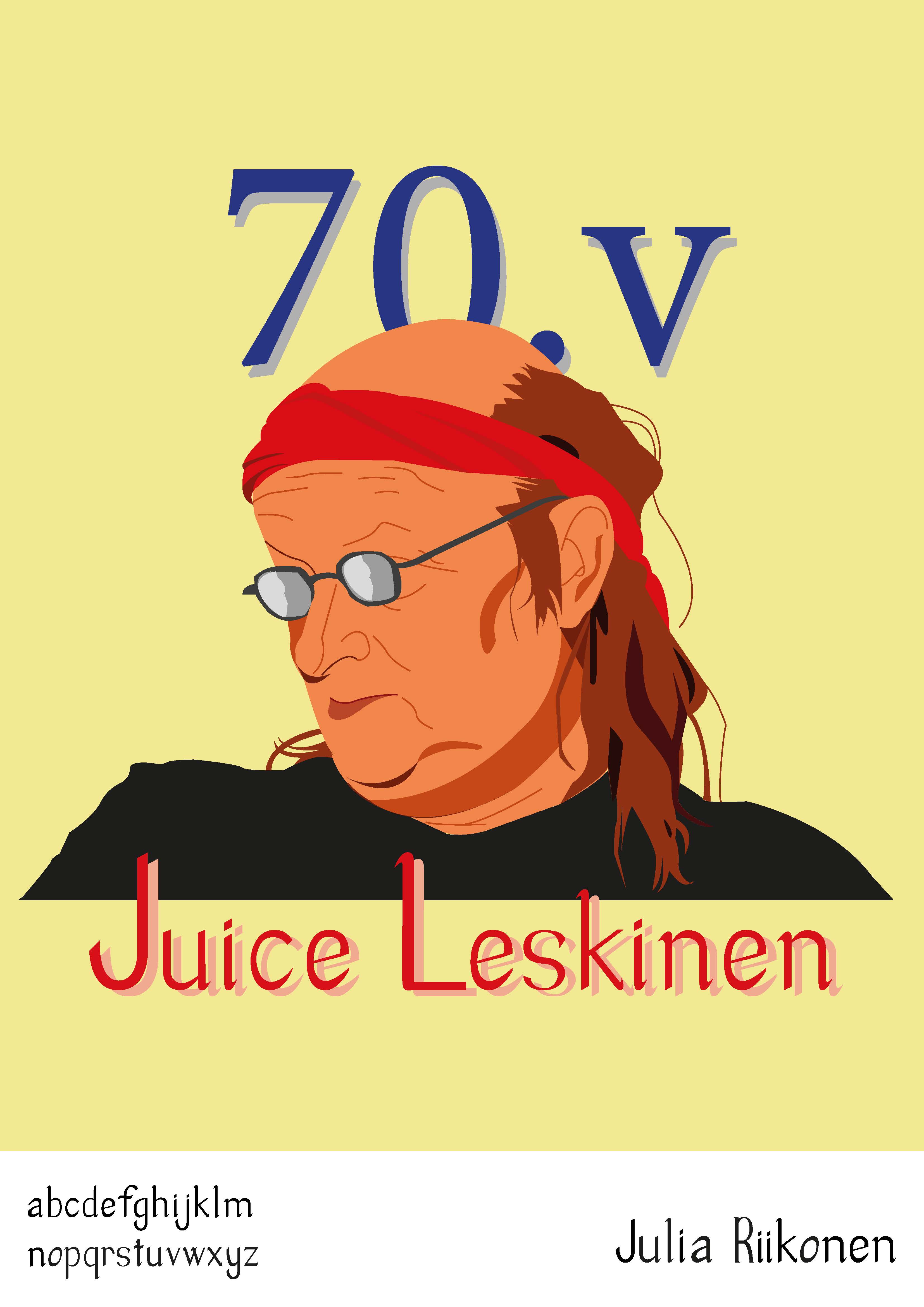Juice Leskinen -juliste